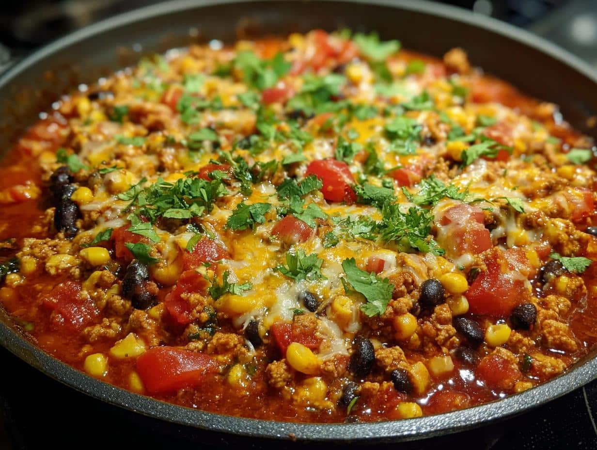 Healthy Enchilada Skillet in 30 Minutes – Game-Changing Flavor!