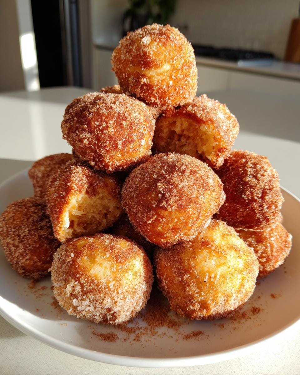 Healthy Pumpkin Donut Holes - detail 4