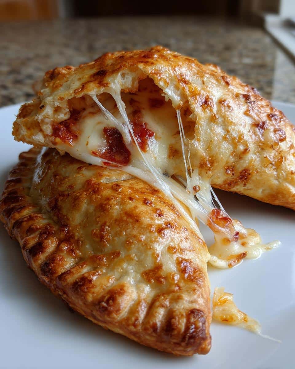 Homemade Easy Cheesy Pizza Pockets - detail 2