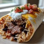 Homemade Steak Burritos