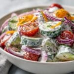 Irresistible Cucumber Ranch Crack Salad