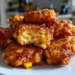Irresistibly Crispy Cheesy Corn Fritters Recipe