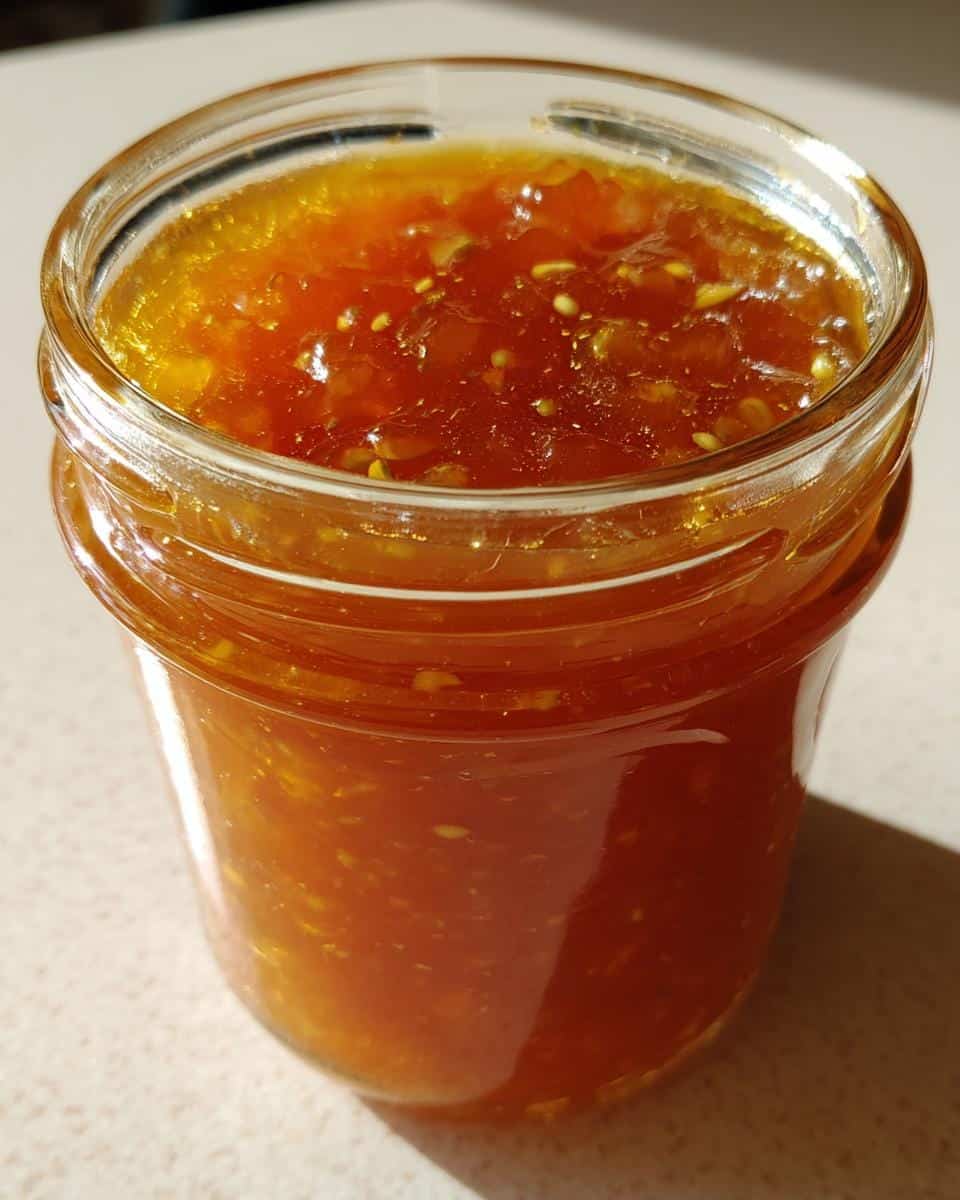 Jalapeño Peach Jam - detail 1