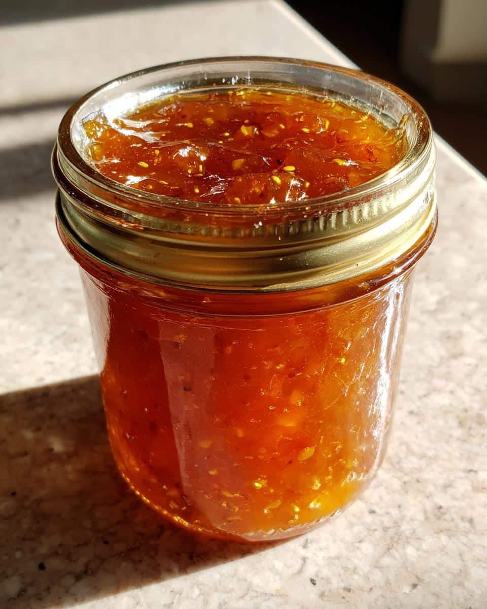 Jalapeño Peach Jam - detail 2