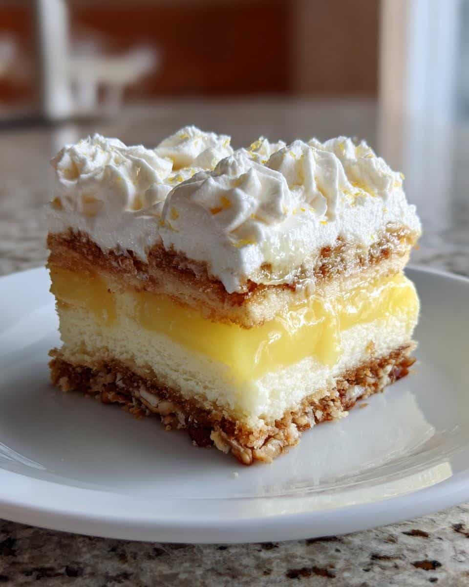 Lemon Lush Dessert Recipe - detail 1