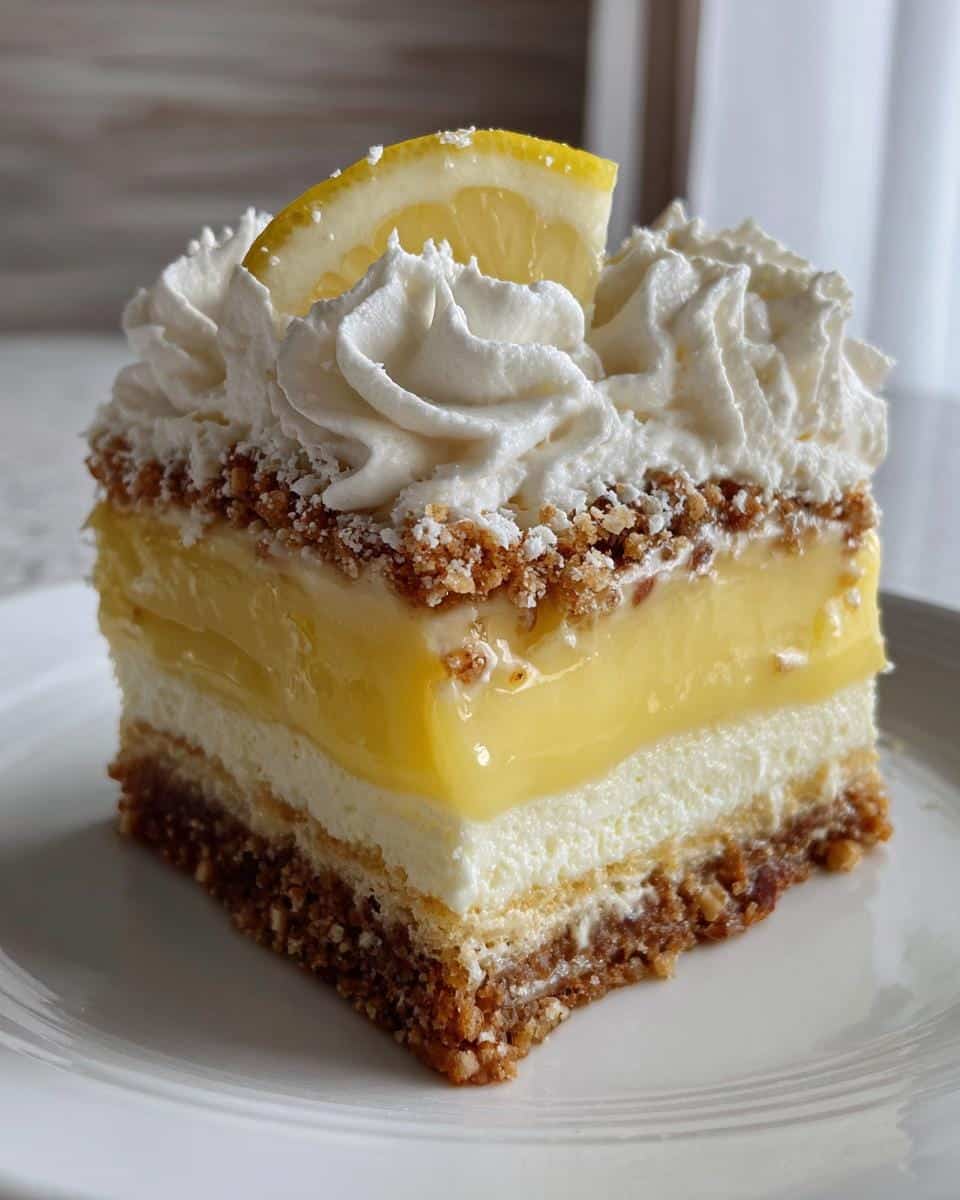 Lemon Lush Dessert Recipe - detail 2