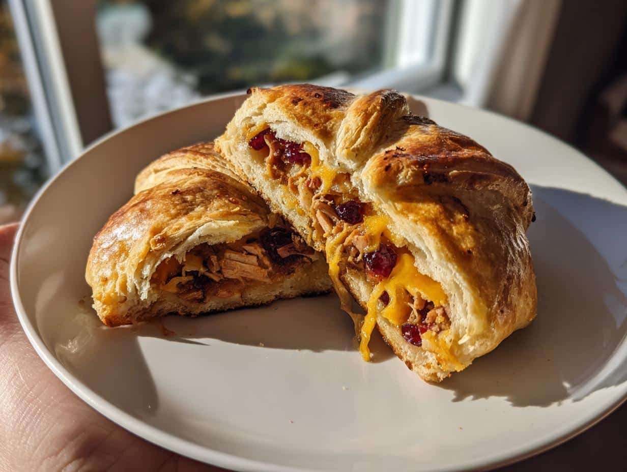 Turkey Cranberry Crescent Ring Recipe: 1 Magical Holiday Appetizer