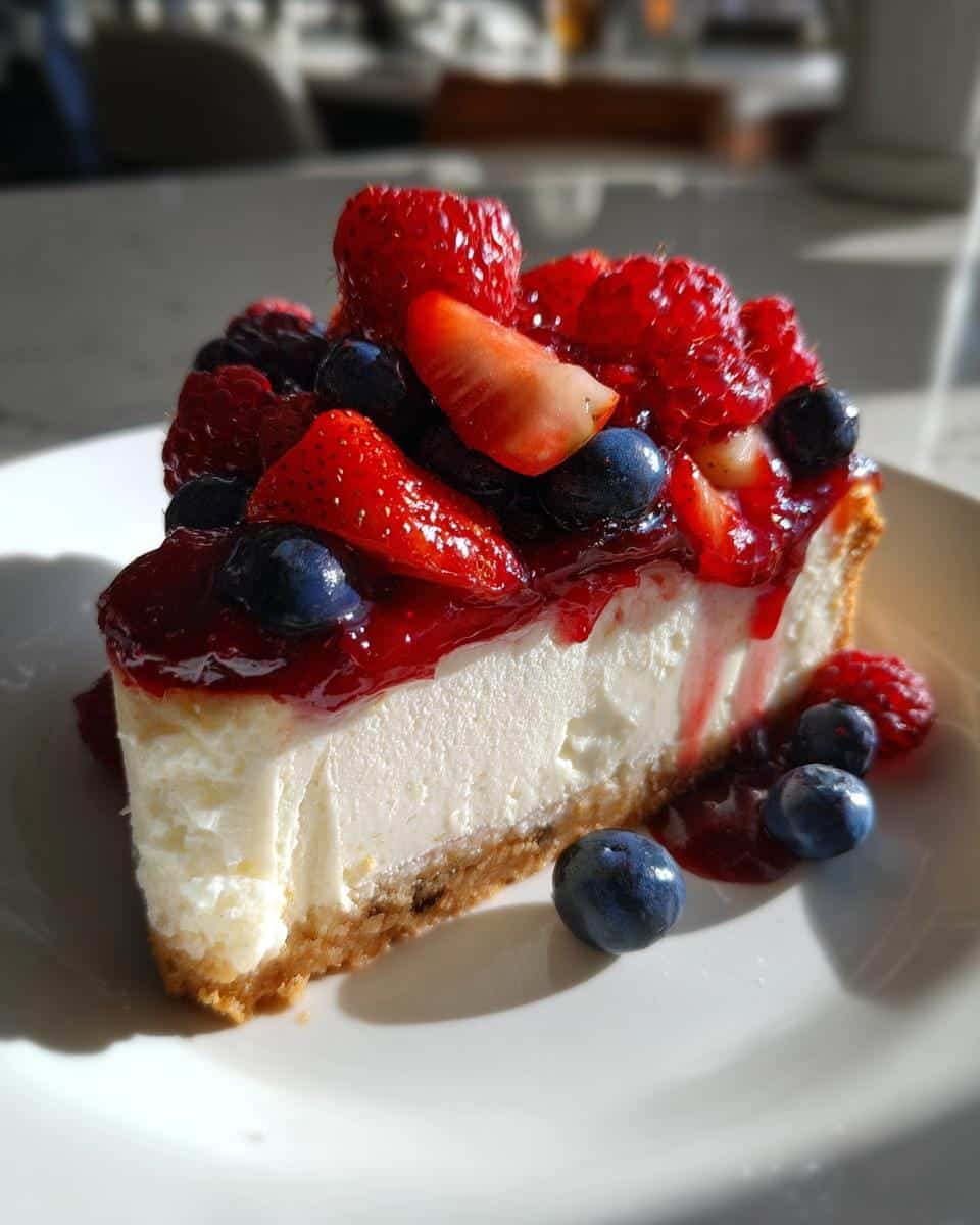 No-Bake Cheesecake with Berry - detail 1