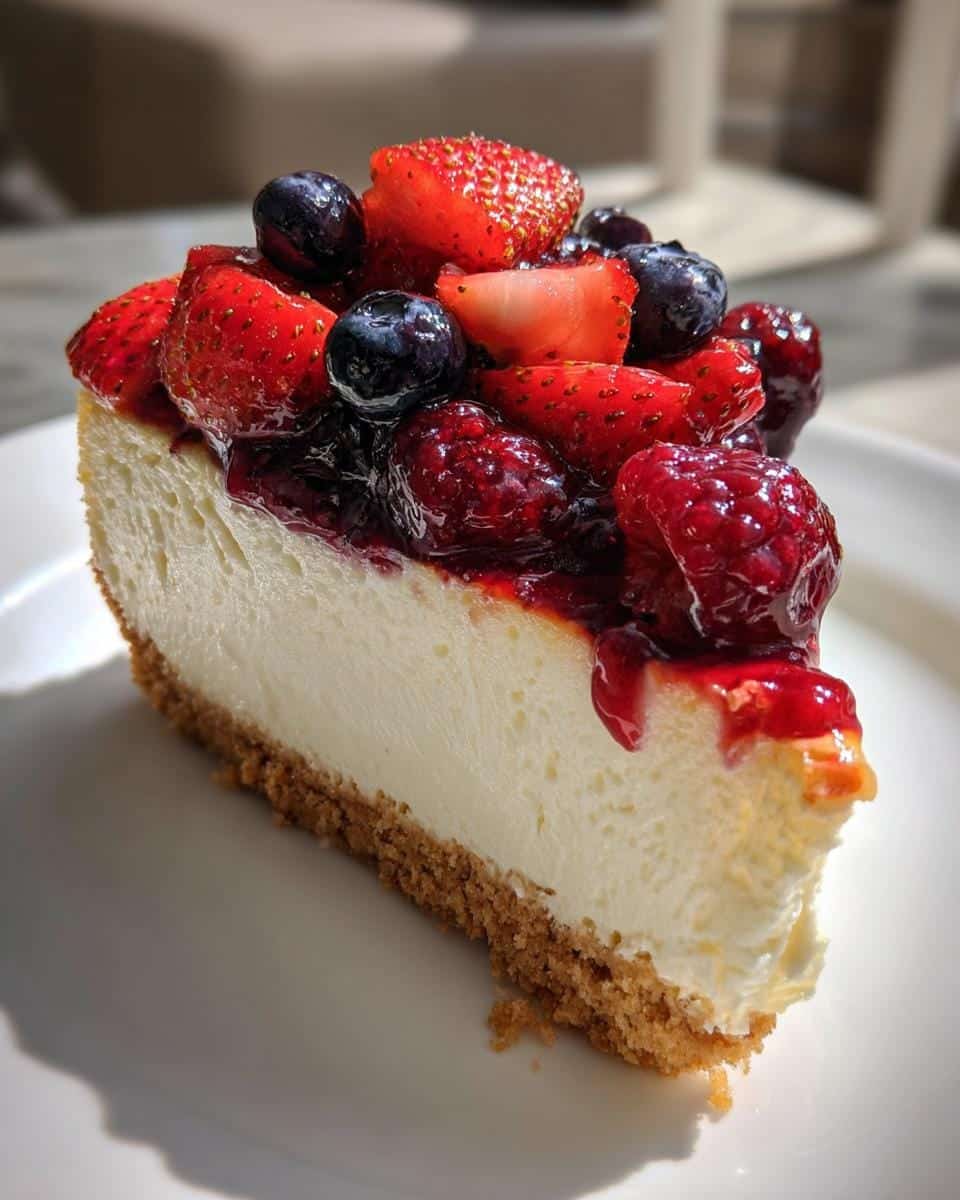 No-Bake Cheesecake with Berry - detail 2