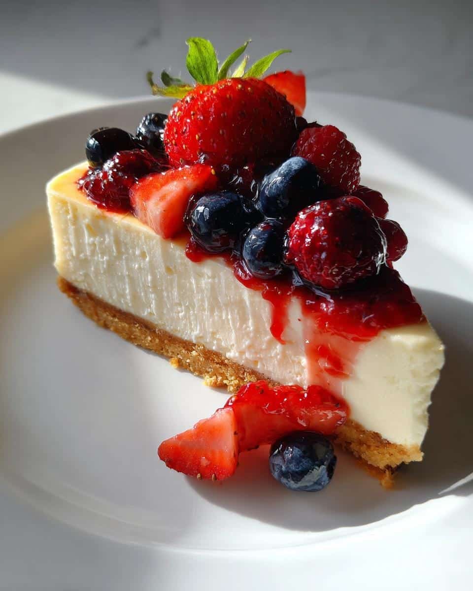 No-Bake Cheesecake with Berry - detail 3
