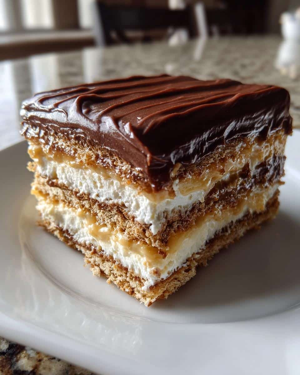No-Bake Eclair Cake - detail 2