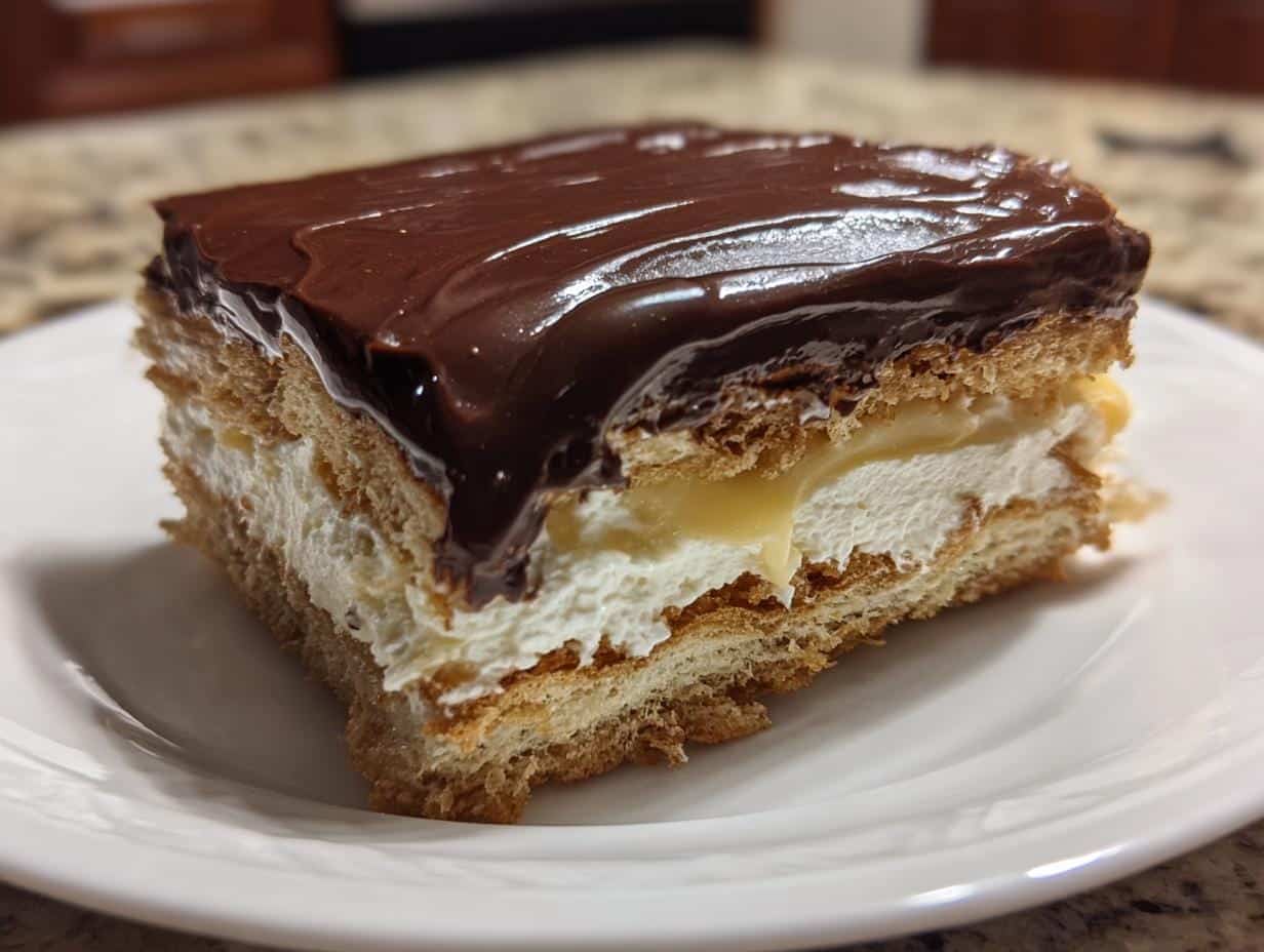 5-Ingredient No-Bake Eclair Cake That Melts Hearts
