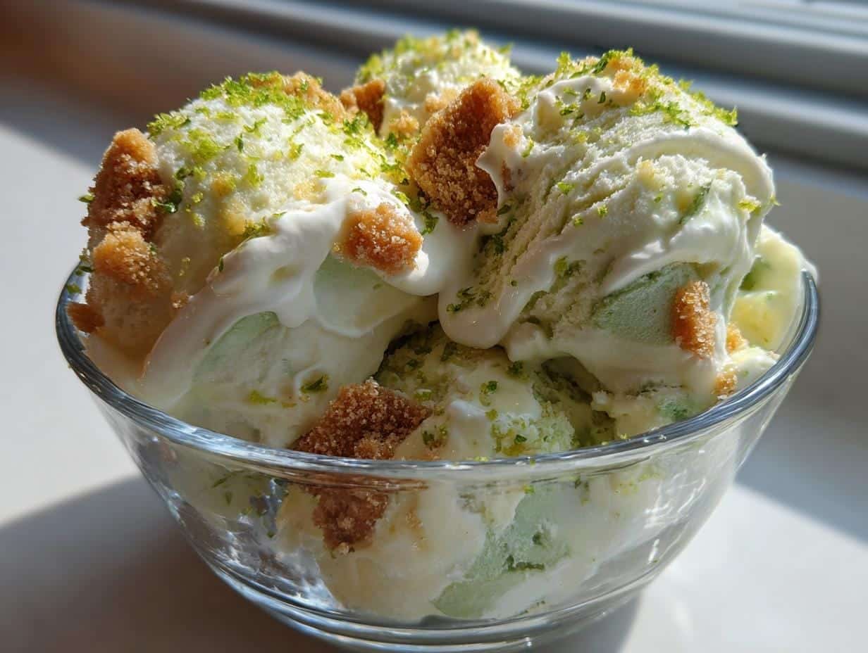 15-Minute No-Churn Key Lime Pie Ice Cream Recipe – Irresistible !