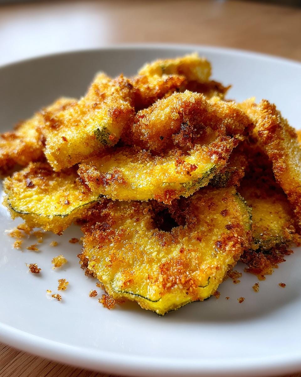 Oven-Fried Squash - detail 2