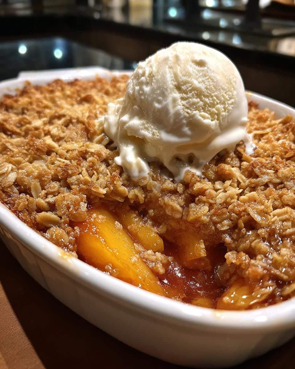 Peach Crisp - detail 2