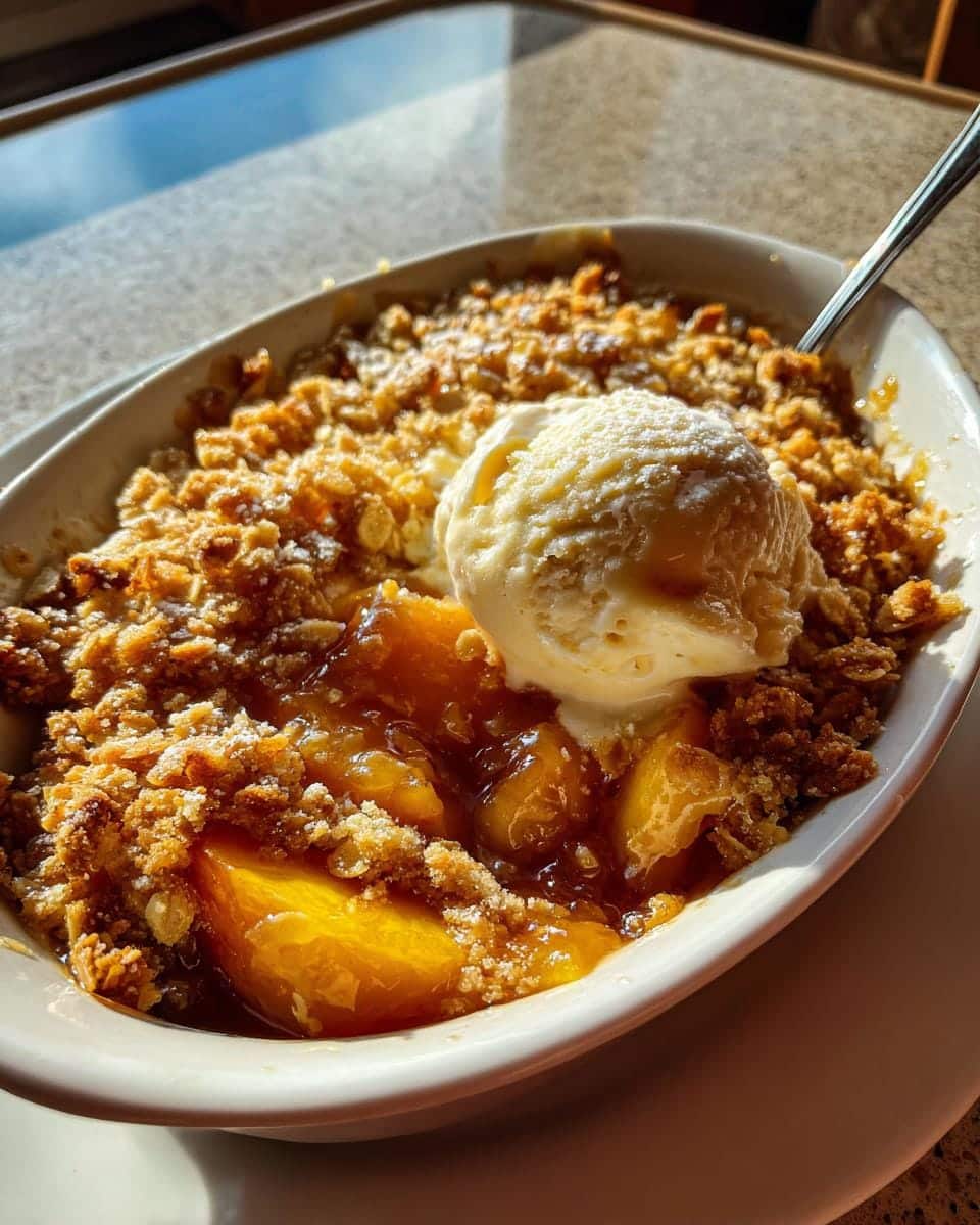 Peach Crisp - detail 3
