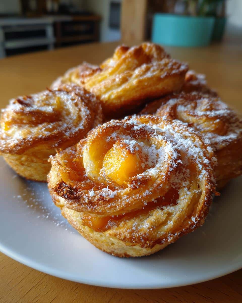 Perfect Peach Pie Cruffins for Any Gathering - detail 3