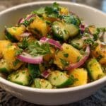 Pineapple Cucumber Salad