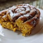Pumpkin Cinnamon Roll Bake