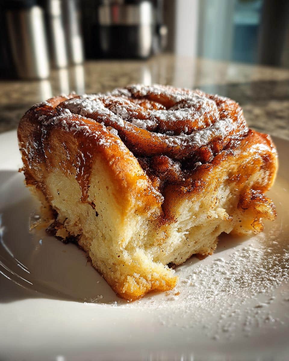 Pumpkin Cinnamon Roll Bake - detail 2