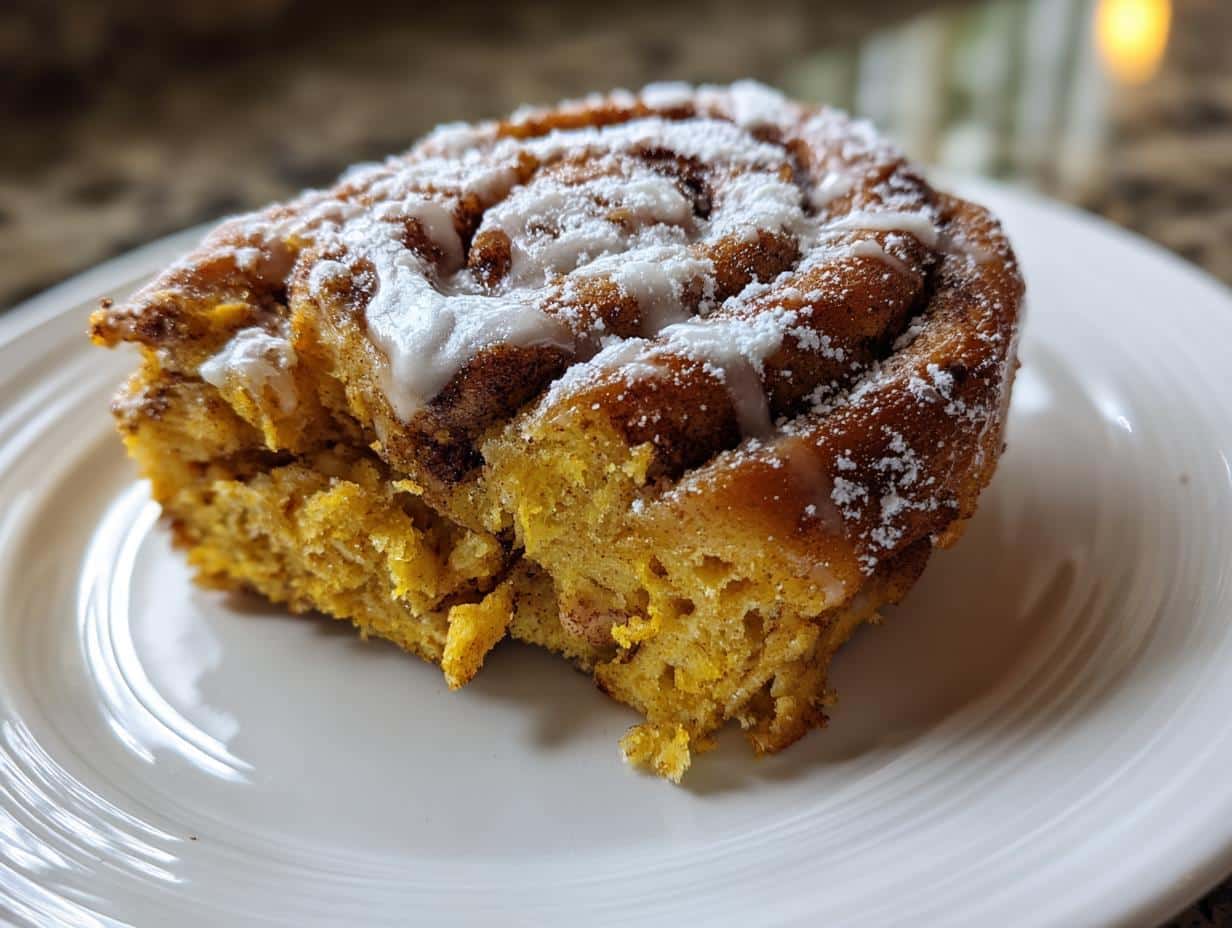 Irresistible Pumpkin Cinnamon Roll Bake in 30 Minutes