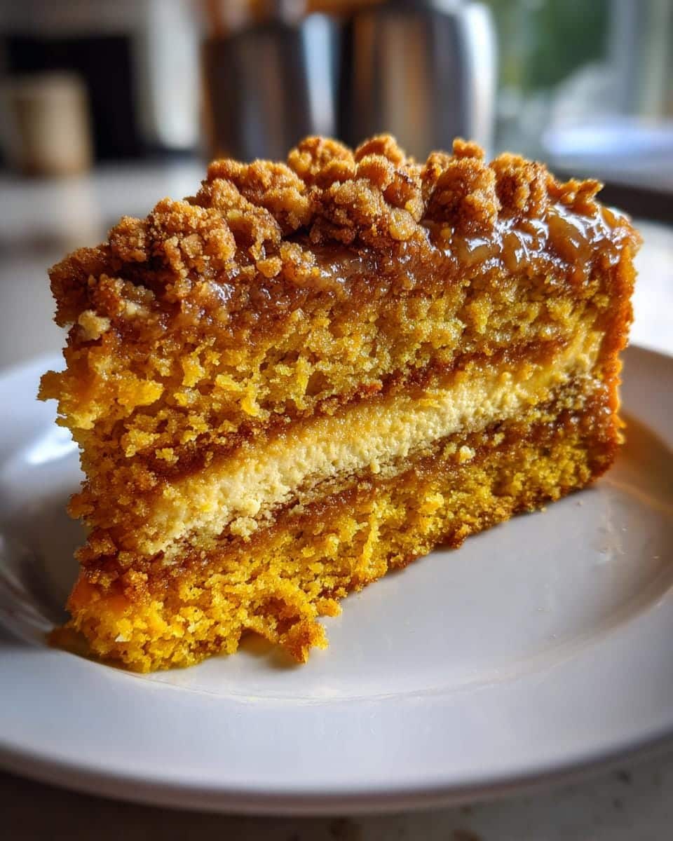 Pumpkin Crunch Cake - detail 3