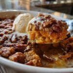 Pumpkin Pecan Cobbler