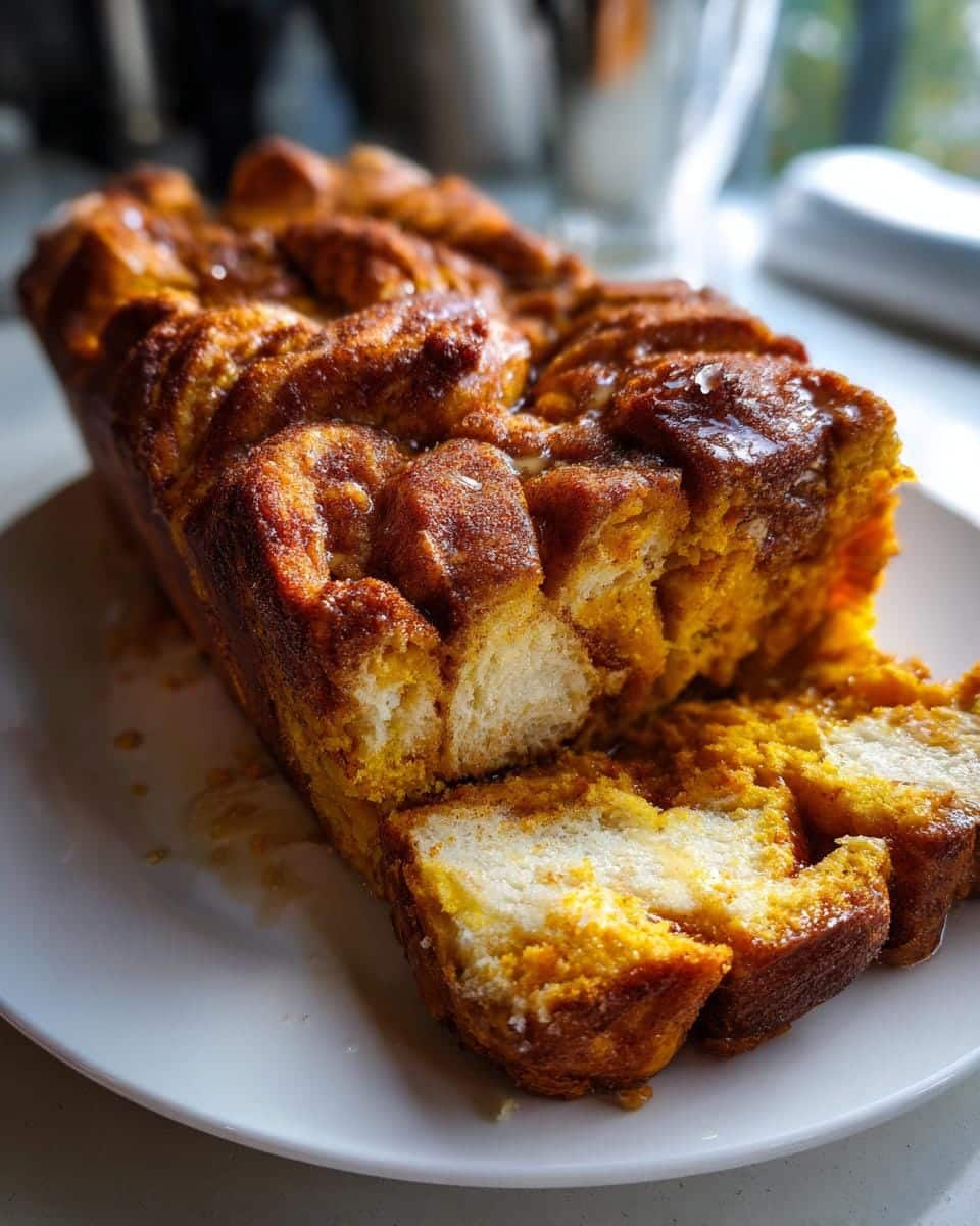 Pumpkin Pull-Apart Loaf - detail 1