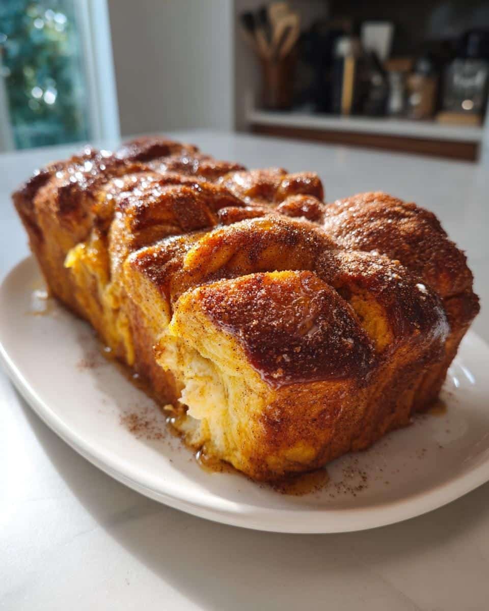 Pumpkin Pull-Apart Loaf - detail 2