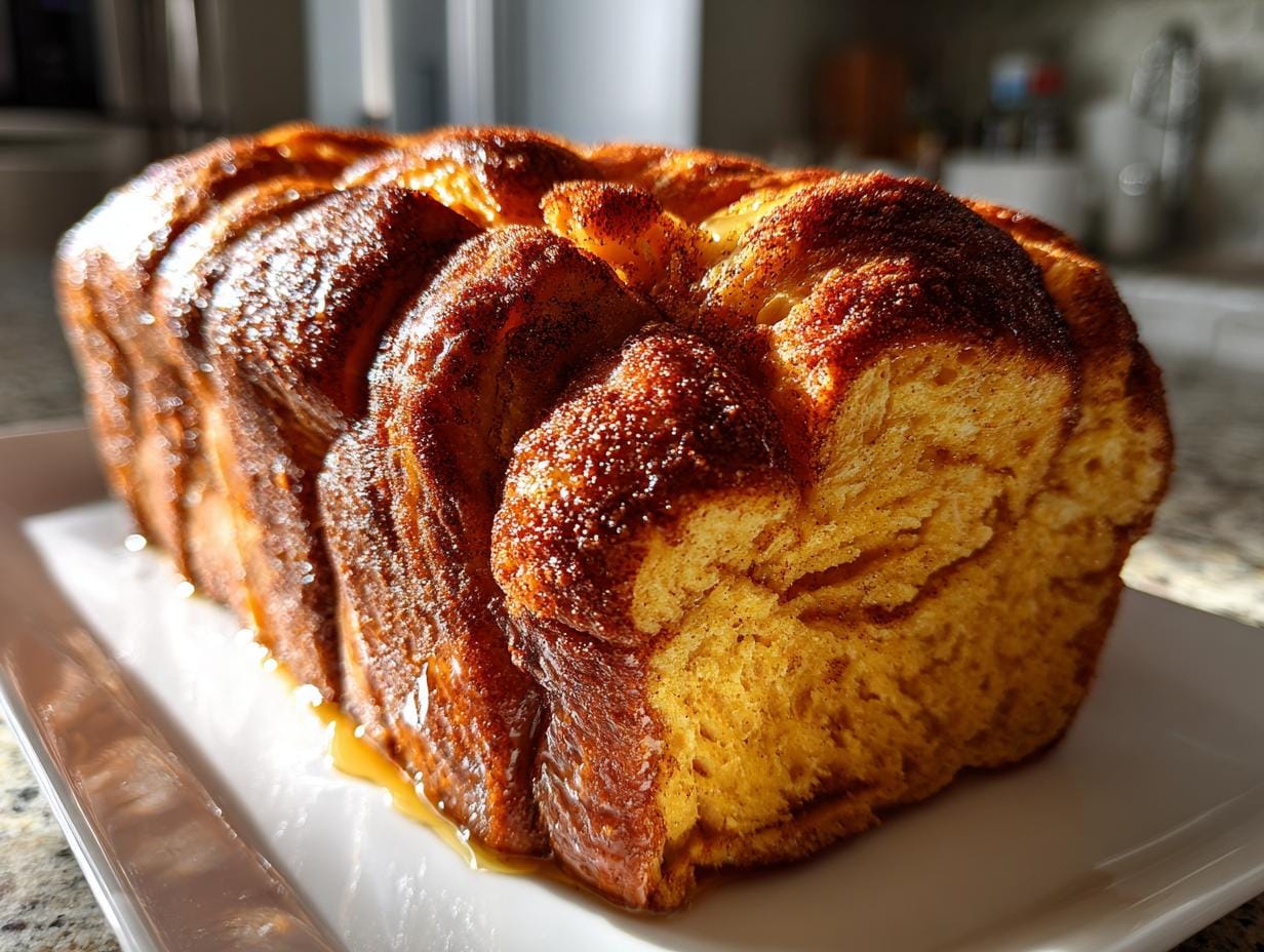 **Irresistible Pumpkin Pull-Apart Loaf: 10-Minute Magic!**