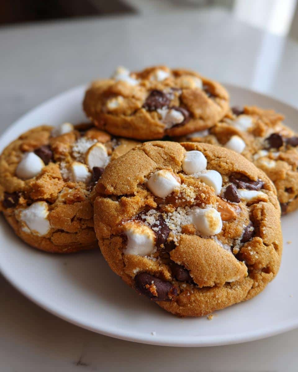 Pumpkin S'mores Cookies - detail 2