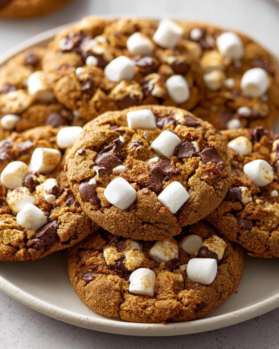 Pumpkin S'mores Cookies - detail 3