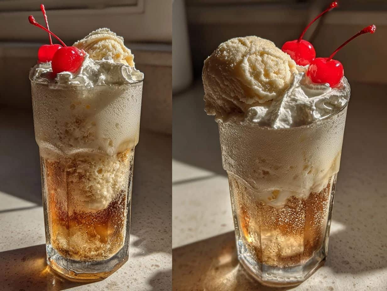 5-Minute Rebel Floats: Creamy Dreamy Bliss in a Glass