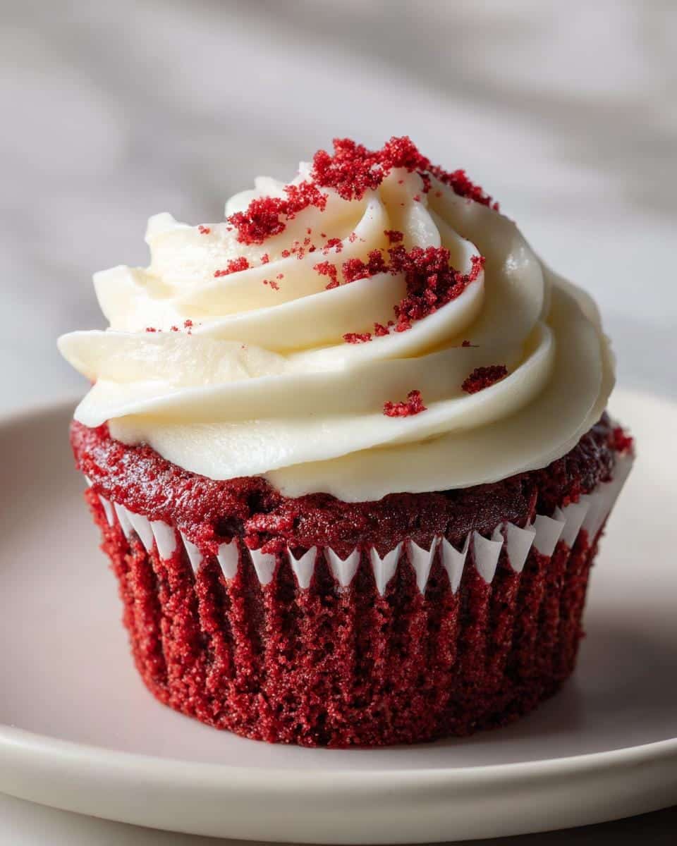 Red Velvet Crush Cupcakes - detail 2