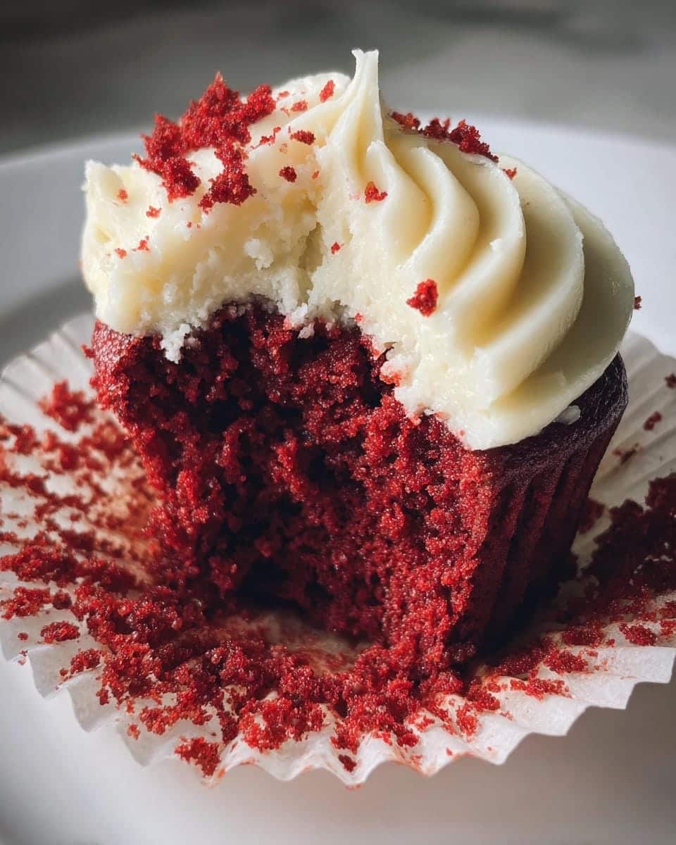 Red Velvet Crush Cupcakes - detail 3