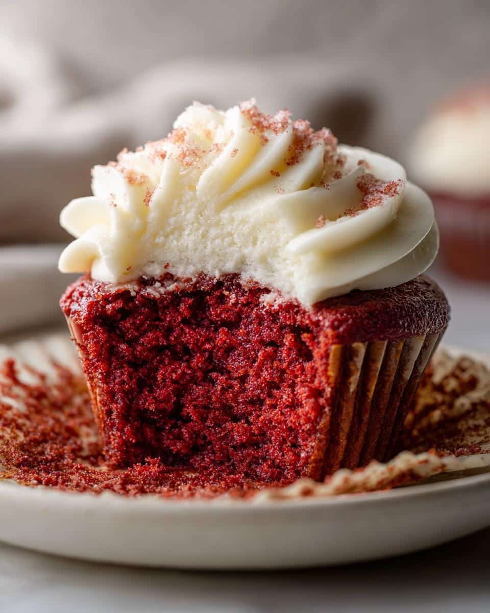 Red Velvet Crush Cupcakes - detail 4