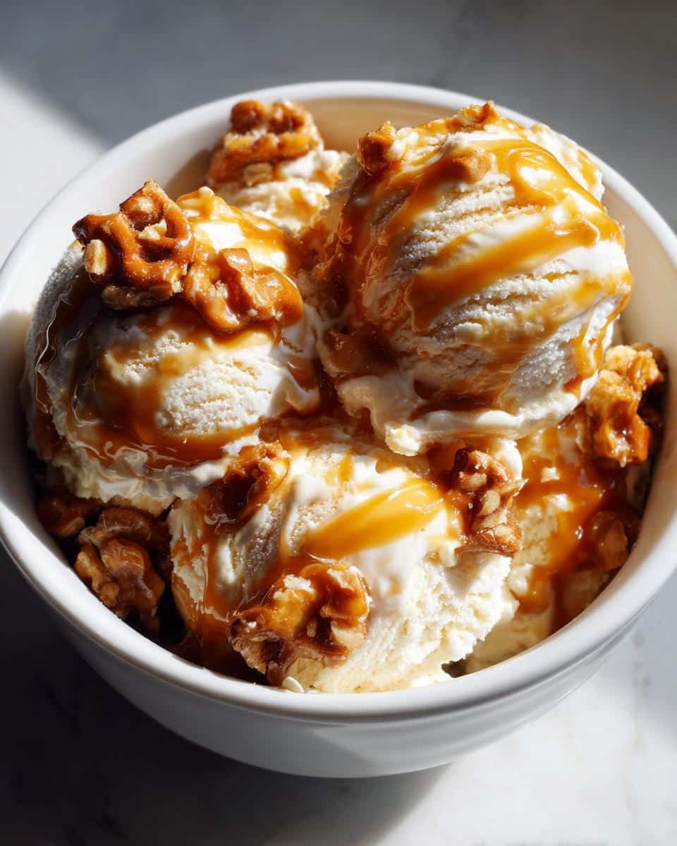 Salted Caramel Pretzel Ice Cream - detail 2