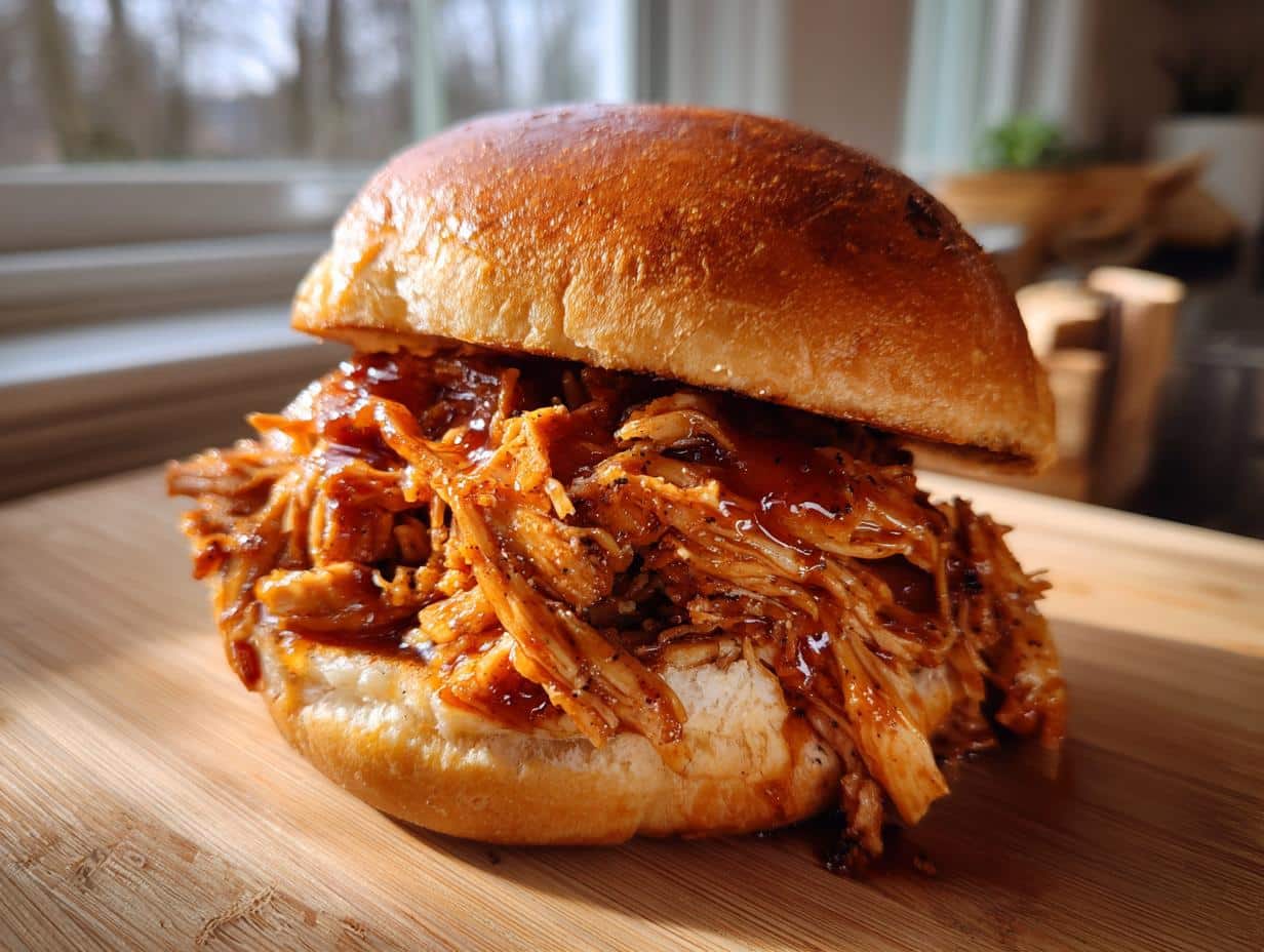 45-Min Slow Cooker Hot Honey Chicken Sandwiches That Steal The Show