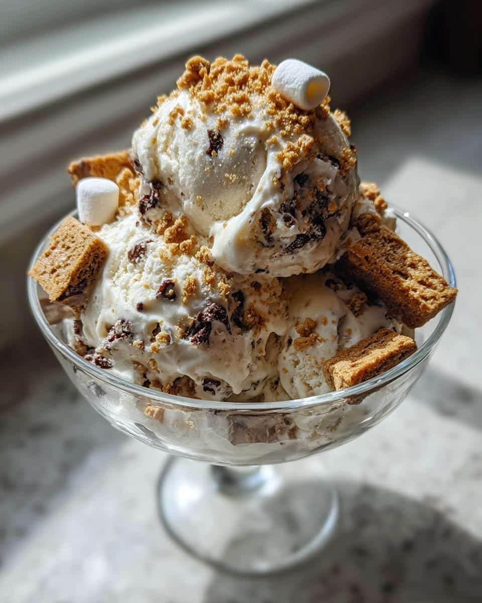 S’mores Ice Cream Recipe - detail 1