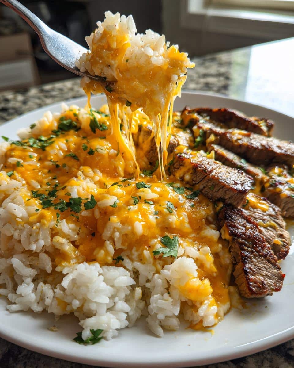 Steak Queso Rice - detail 1