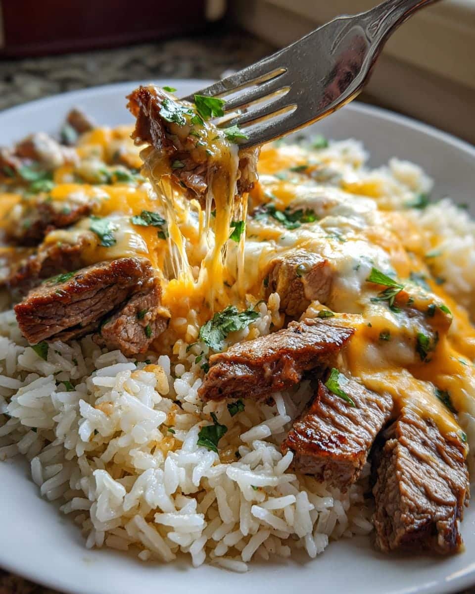 Steak Queso Rice - detail 3