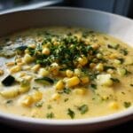 Summer Corn and Zucchini Chowder