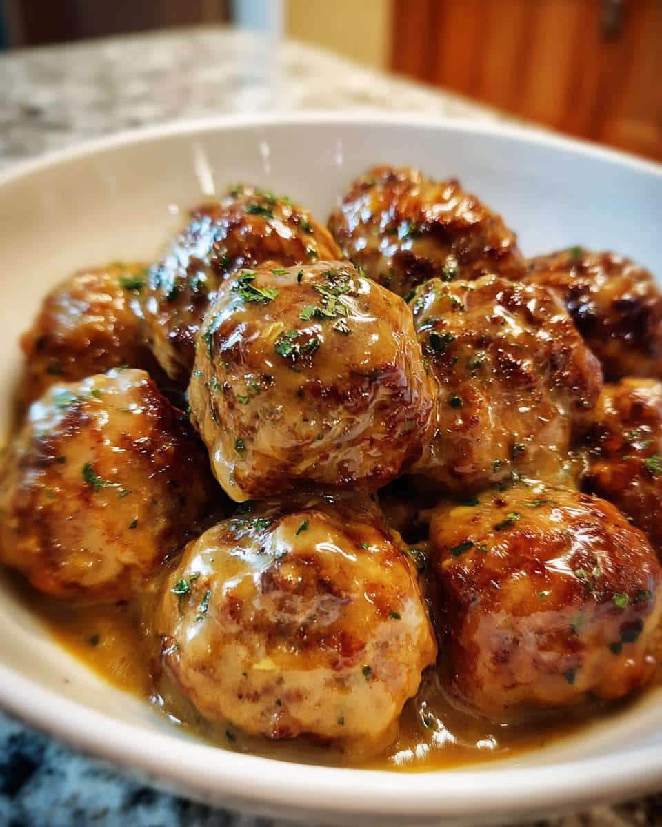 Tasty Slow Cooker Salisbury Steak Meatballs Recipe - detail 2