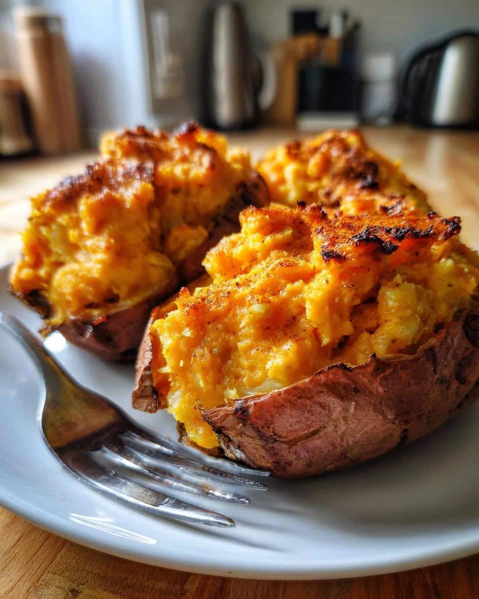 Twice Baked Sweet Potatoes - detail 1
