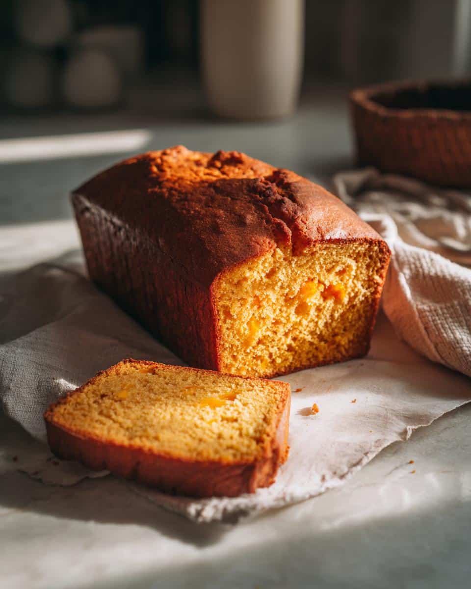 Vanilla pudding pumpkin bread - detail 2