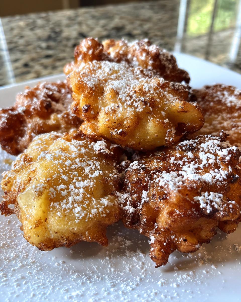 Warm Baked Apple Fritters – The Best Oven-Baked Version! - detail 1