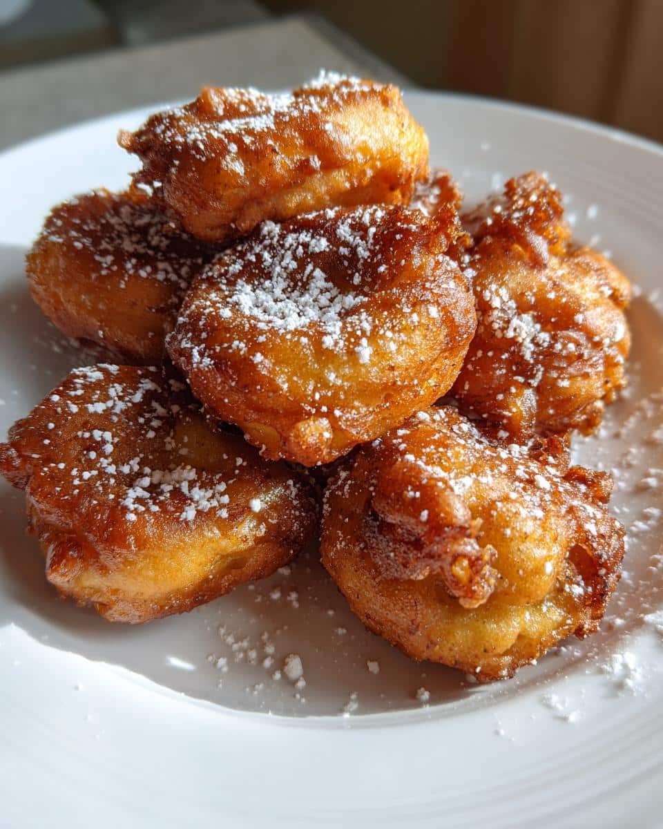 Warm Baked Apple Fritters – The Best Oven-Baked Version! - detail 2