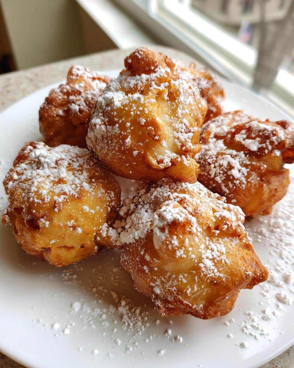 Warm Baked Apple Fritters – The Best Oven-Baked Version! - detail 4