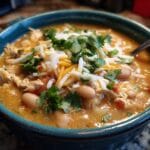 White Cheddar Apple Chicken Chili