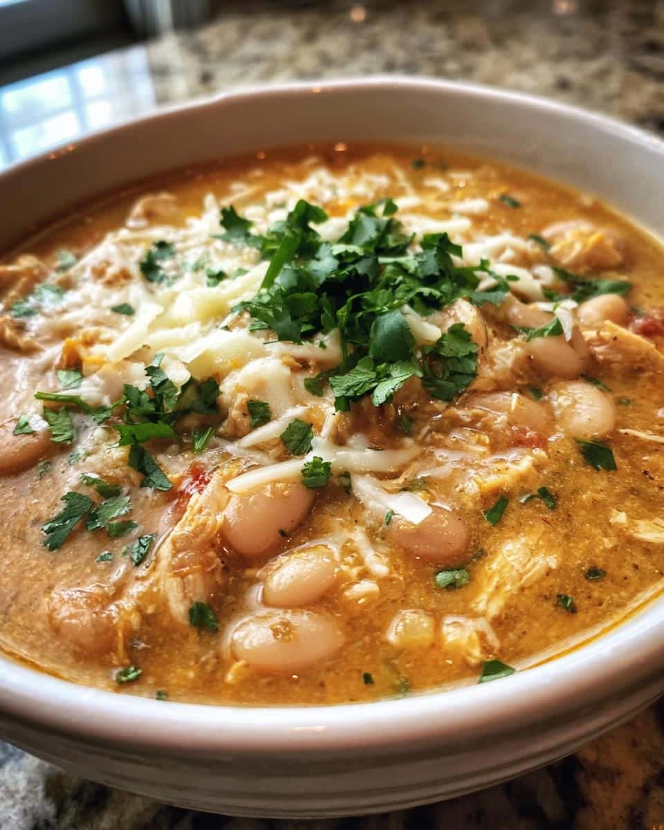 White Cheddar Apple Chicken Chili - detail 3